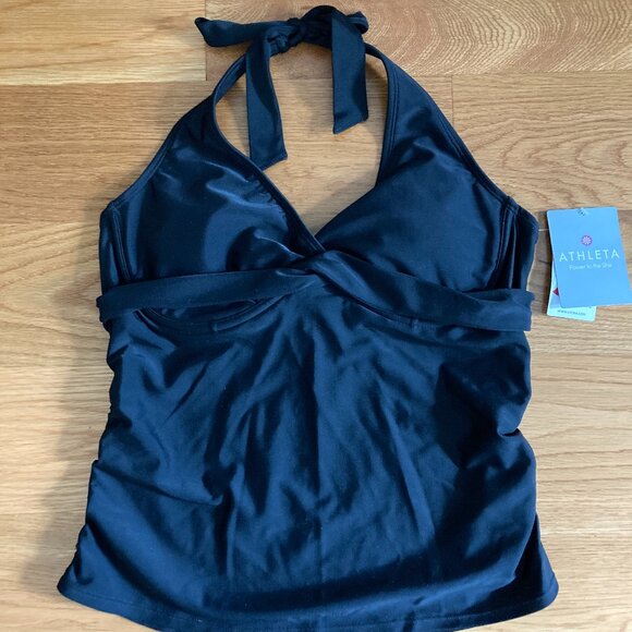 Athleta Xtra Life Tara Halter Athletic Swim Top - NEW! - Picture 1 of 10